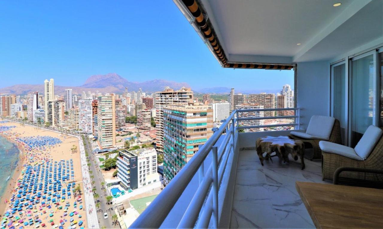 Luxurious 2-Bedroom Apt With Stunning Views, 1St Line On Levante Beach, Benidorm Exterior photo